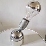 Culbuto lamp in steel design 70s