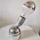 Culbuto lamp in steel design 70s