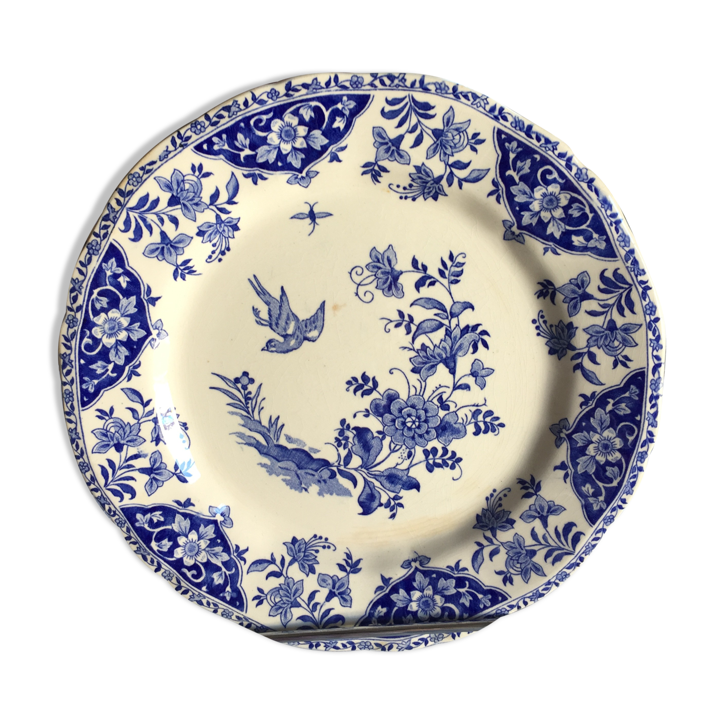 Gien porcelain plate