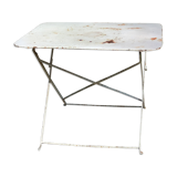 Old small outdoor table