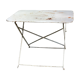Old small outdoor table