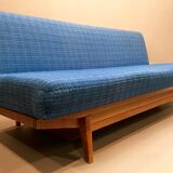 Scandinavian blue daybed couch