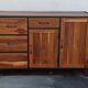 Buffet en bois et métal