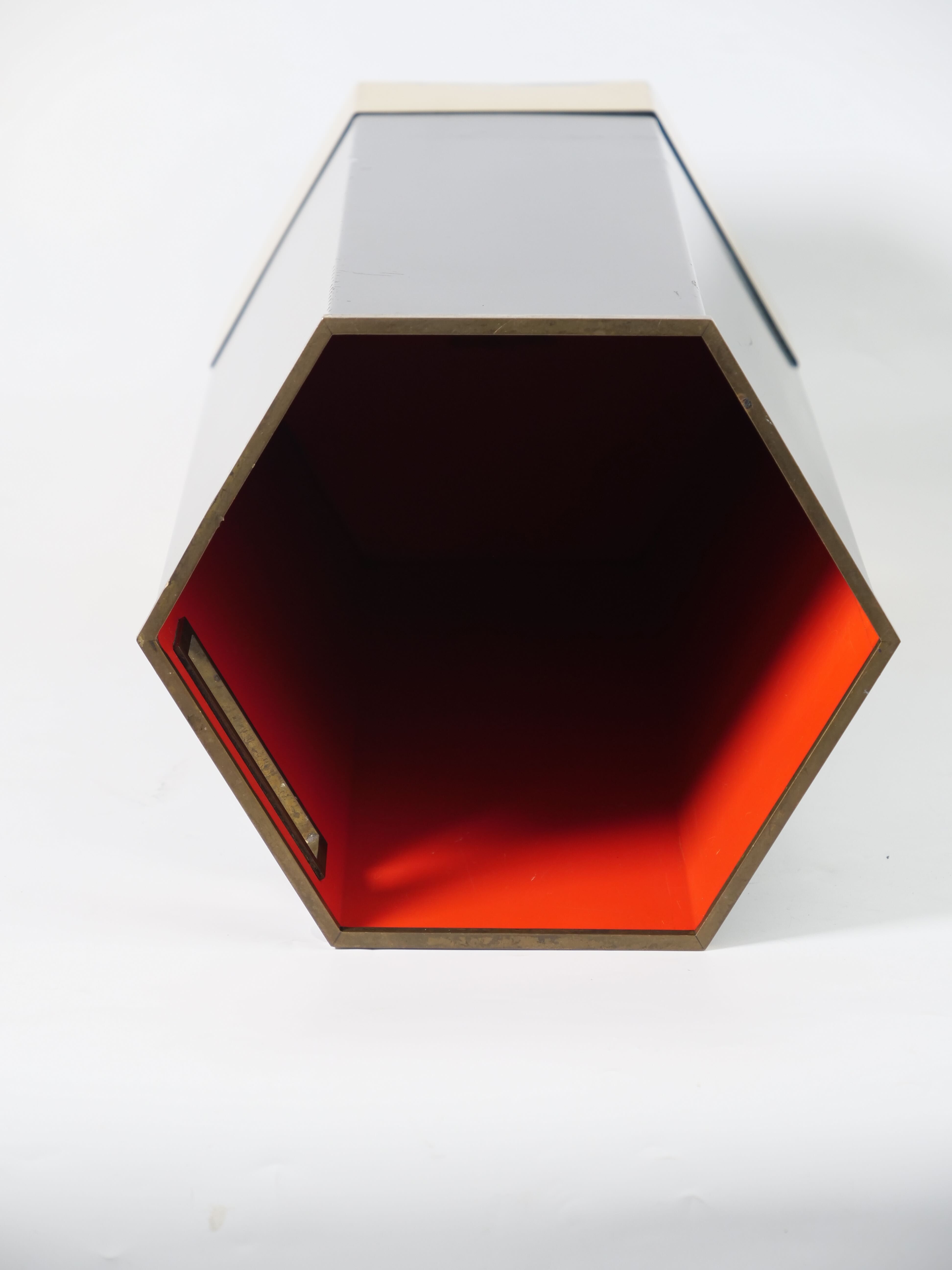 Geometric umbrella rack 60s Velca Legnano