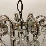 Vintage Crystal Beaded Chandelier