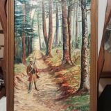 Old signed painting