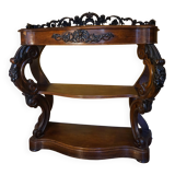Mahogany console from around 1860.
