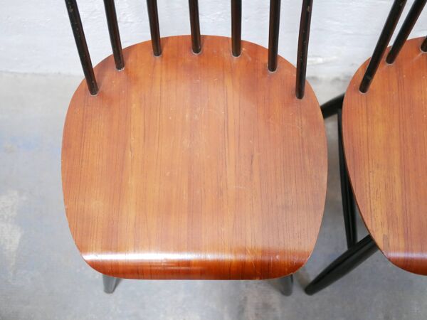 Chaise scandinave vintage par I.Tapiovaara modèle Fanett