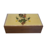Alsatian-inspired wooden box