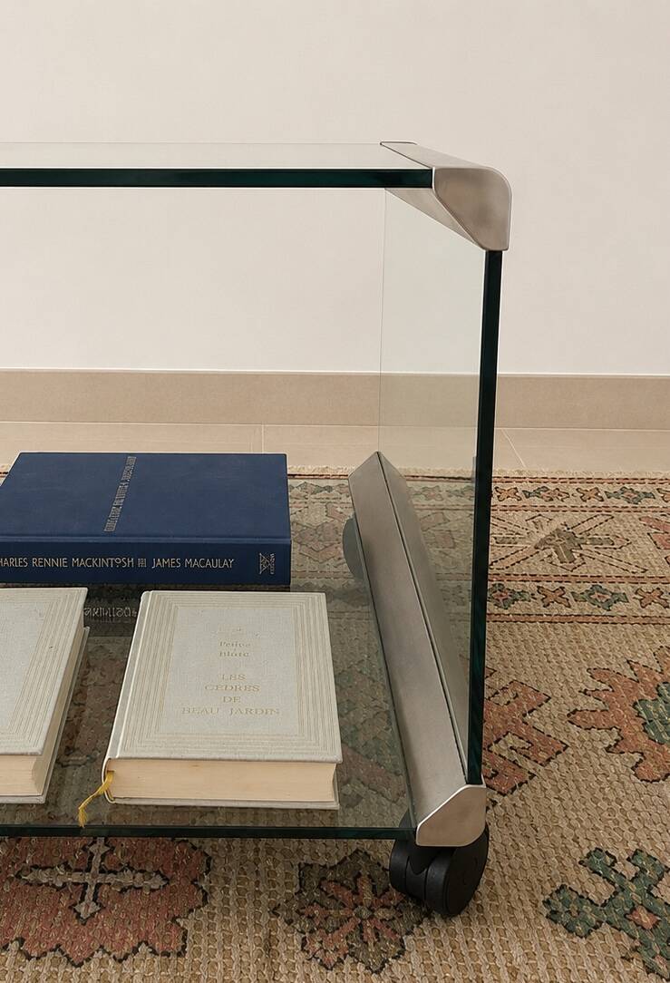 Coffee table George 1 – Gallotti&Radice – Pierangelo Gallotti – tempered glass