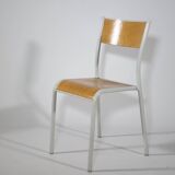 Vintage French School Chairs