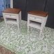 Pair of Louis XVI bedside tables