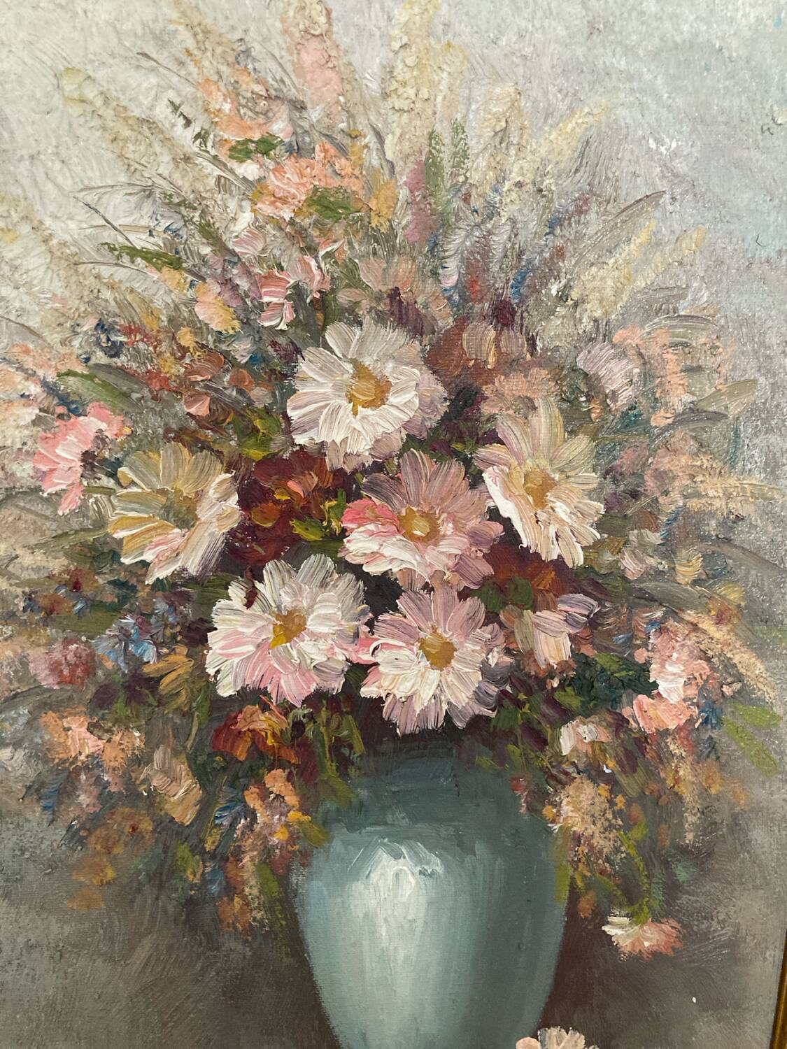 Flower bouquet painting