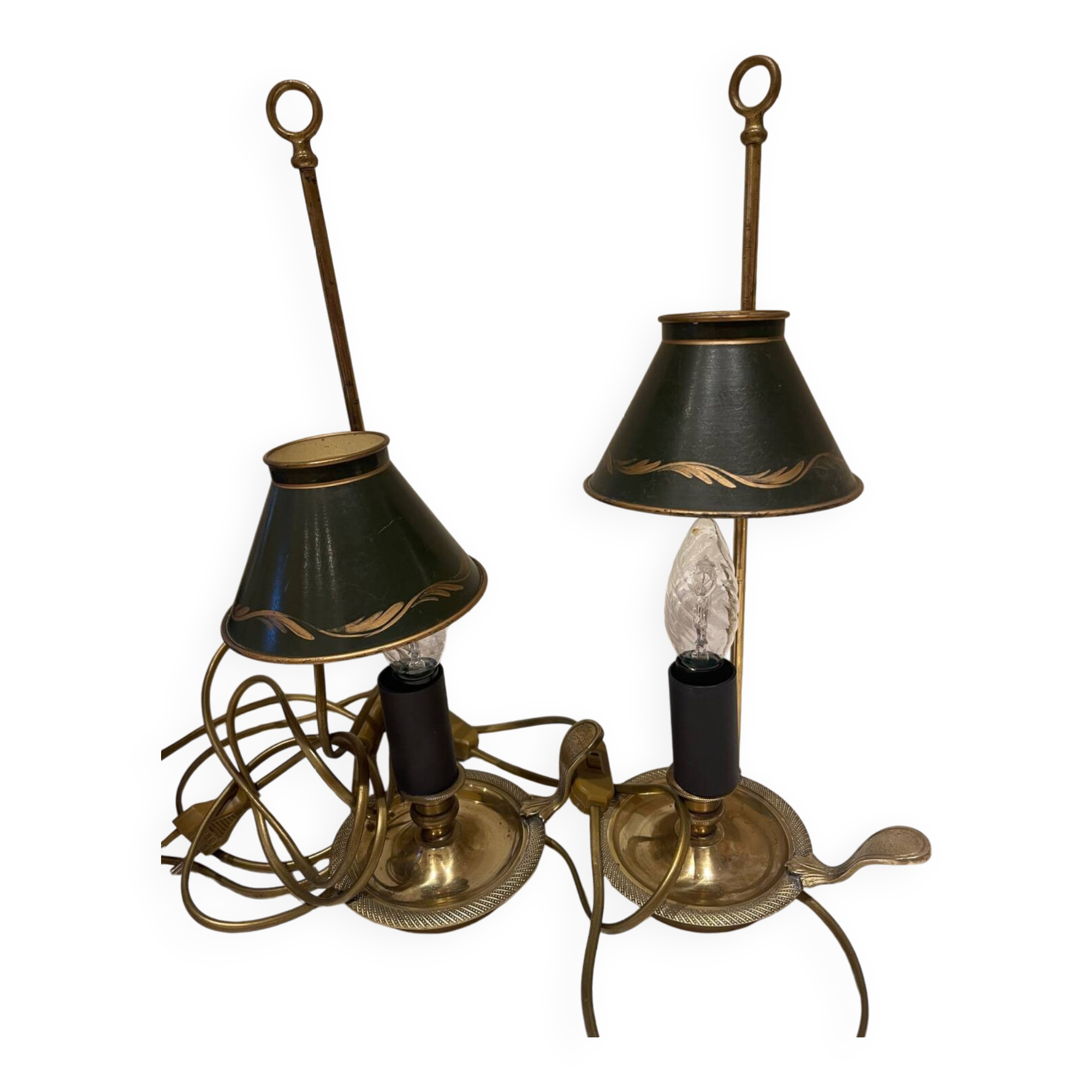 Hot water bottle lamps