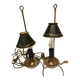 Hot water bottle lamps