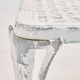 Vintage cast aluminium garden set, set of 6