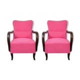 Art deco pink armchairs, 1920