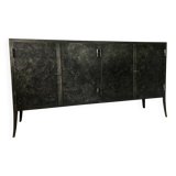 Black forged steel sideboard