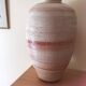Large contemporary vase in iridescent ceramic