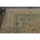 1970s Vintage Persian Handknotted Wool Orange Oversize Area Rug 286X380