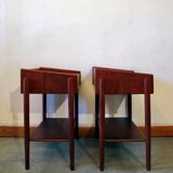 Teak bedside tables model 148 by Borge Mogensen, for Søborg Møbler