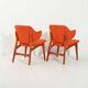 Paire de fauteuils "306" par Jens Hjorth
