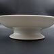 White porcelain dish, cut on foot, ideal for fruit or dessert! Around 1920-1930