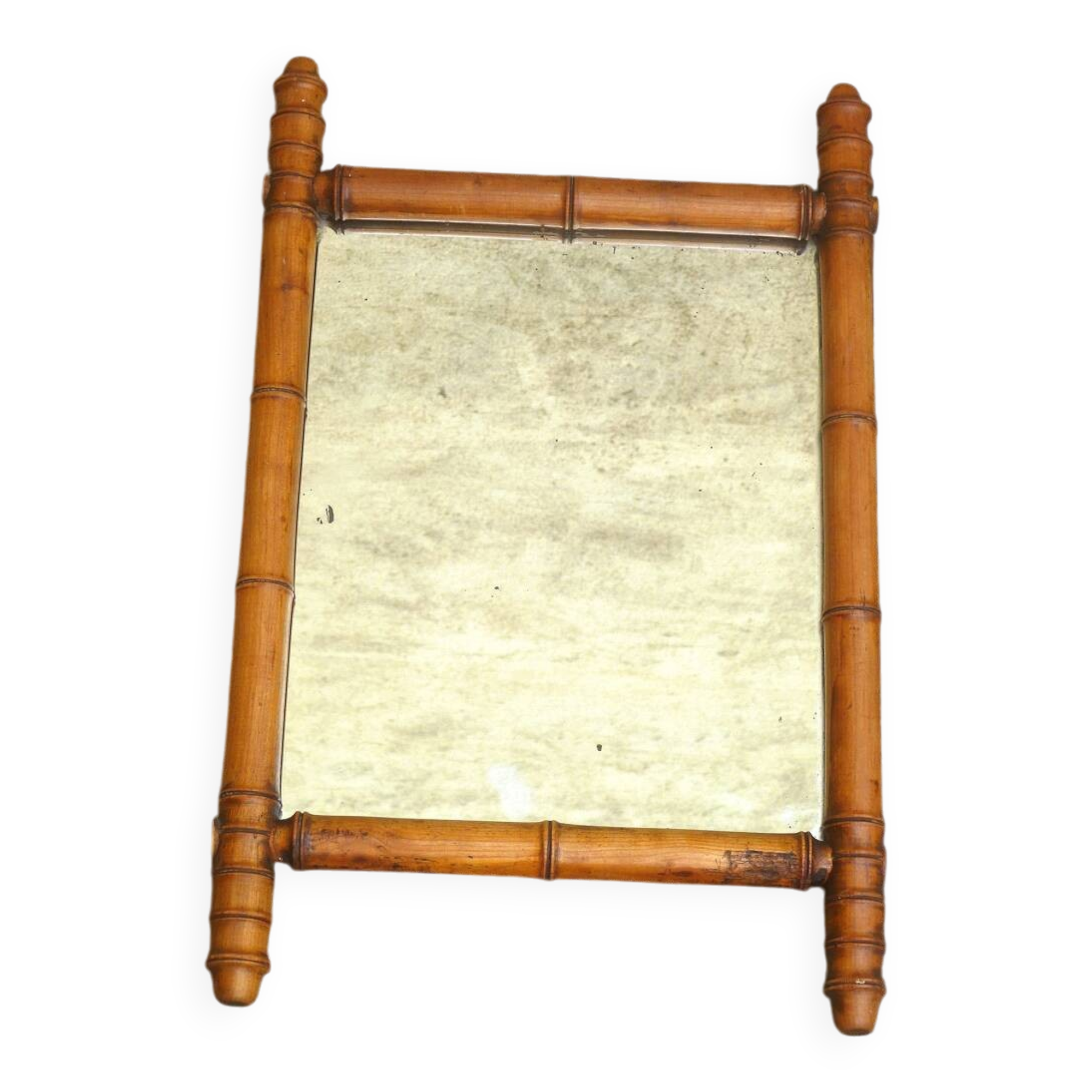Vintage "bamboo" mirror