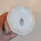 Earthenware vase of St Clement KG Lunéville decoration street lamp