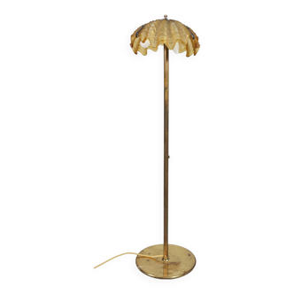 Italian shell-shaped floor lamp, 1970s
