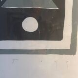 Screen print by Ignasi Sumoy