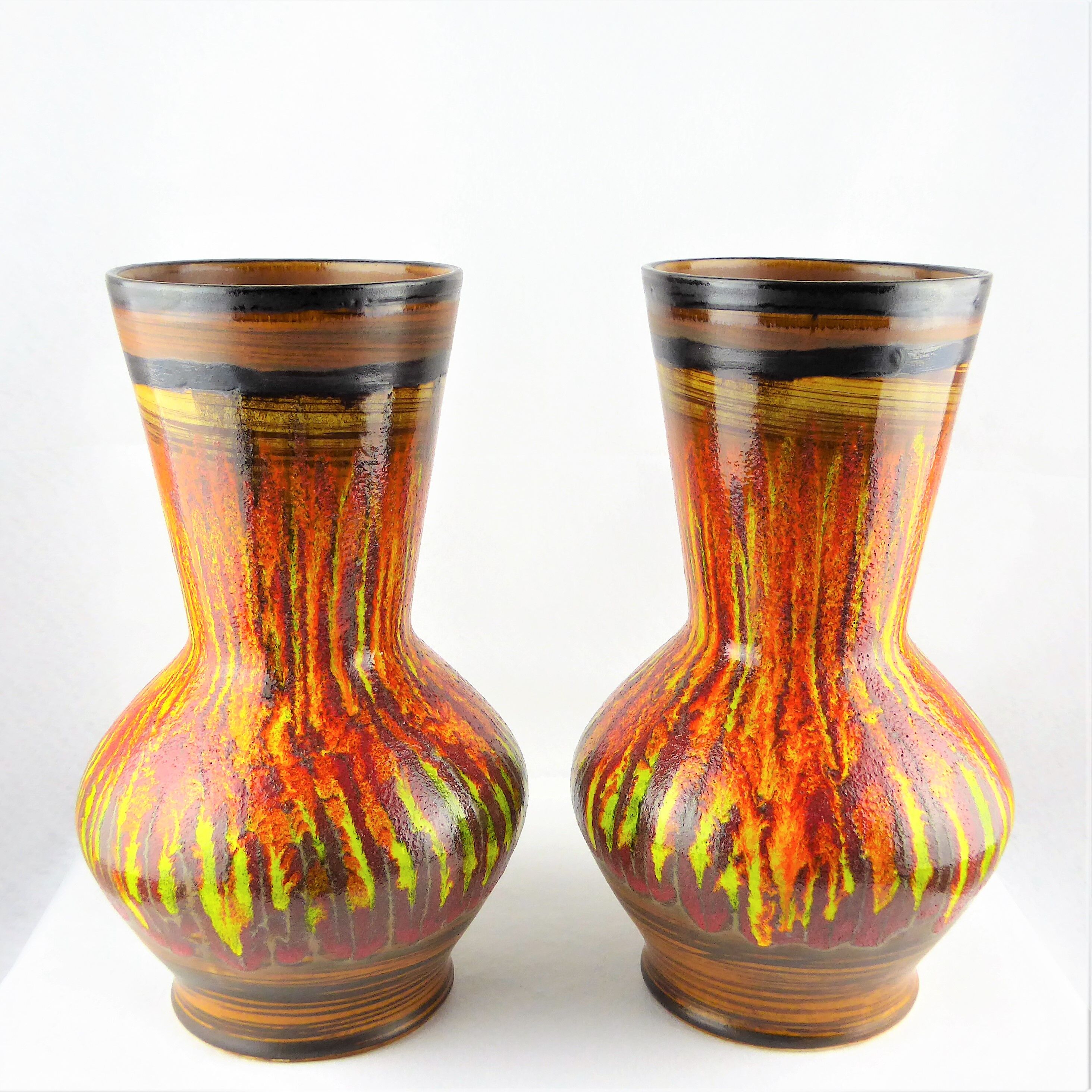 Saint Clement ceramic vases 1960