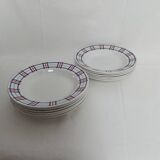 Deep plates Sarreguemines Poitou