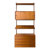 Système de mur modulaire par Kai Kristiansen - FM Møbler