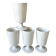 4 Limoges porcelain Mazagran cups