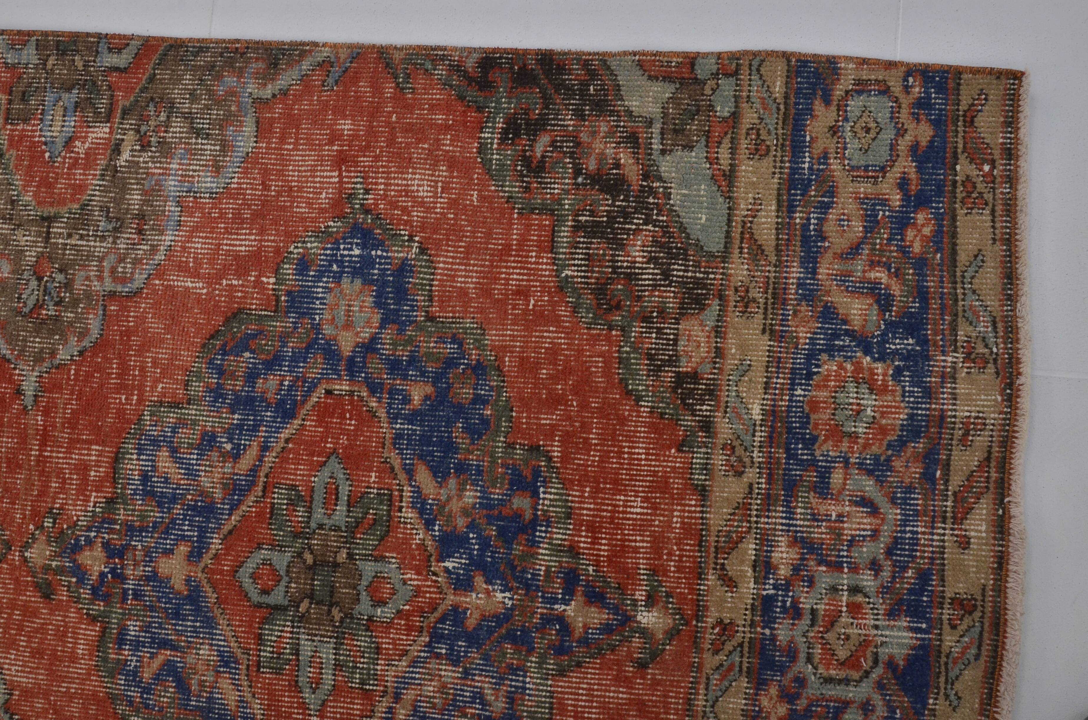 Extra Long Vintage Hallway Runner sku c398