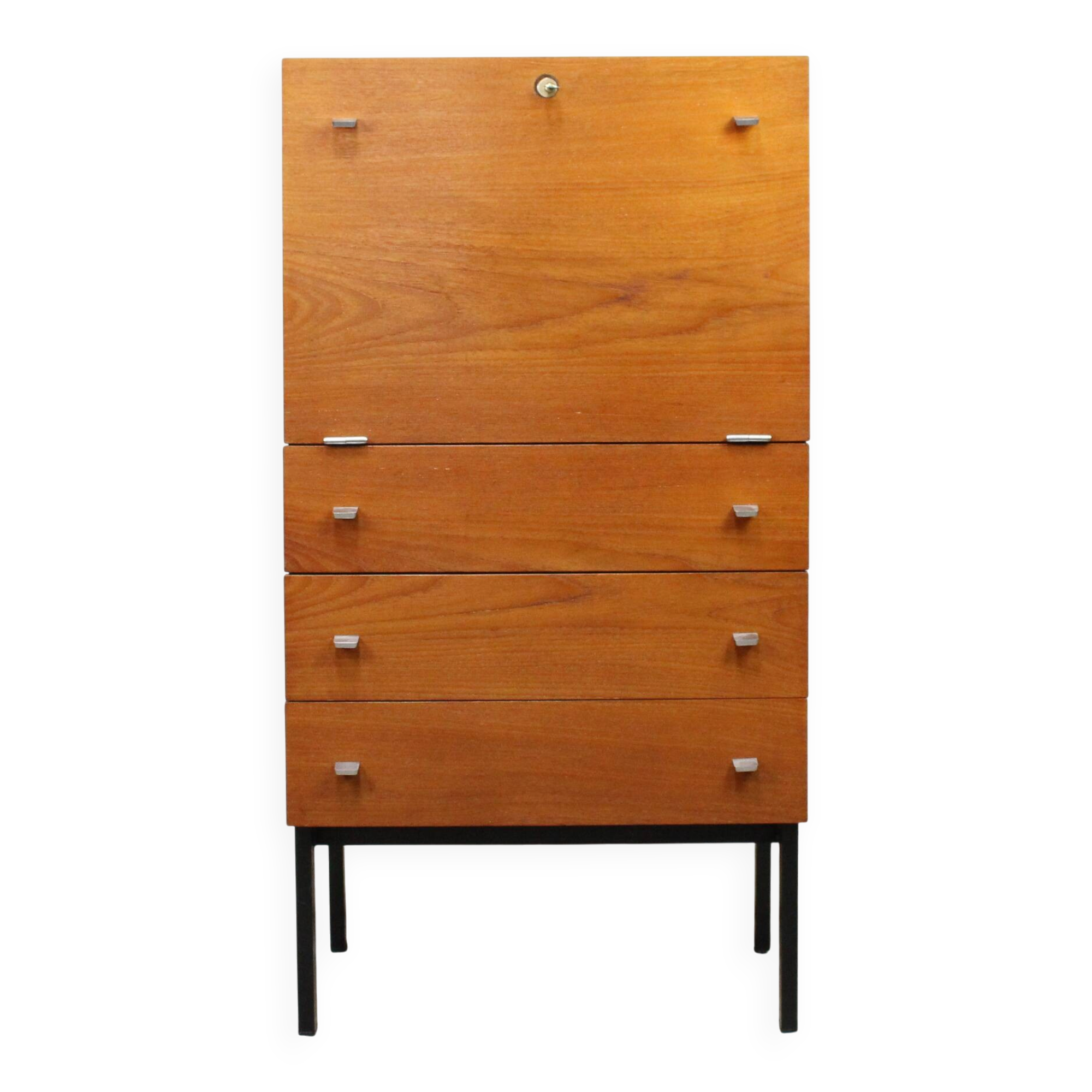 Secretary / bar cabinet model "693" by Pierre Guariche for Meurop 1960s