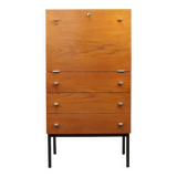 Secretary / bar cabinet model "693" by Pierre Guariche for Meurop 1960s
