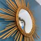 Wicker sun mirror 60cm