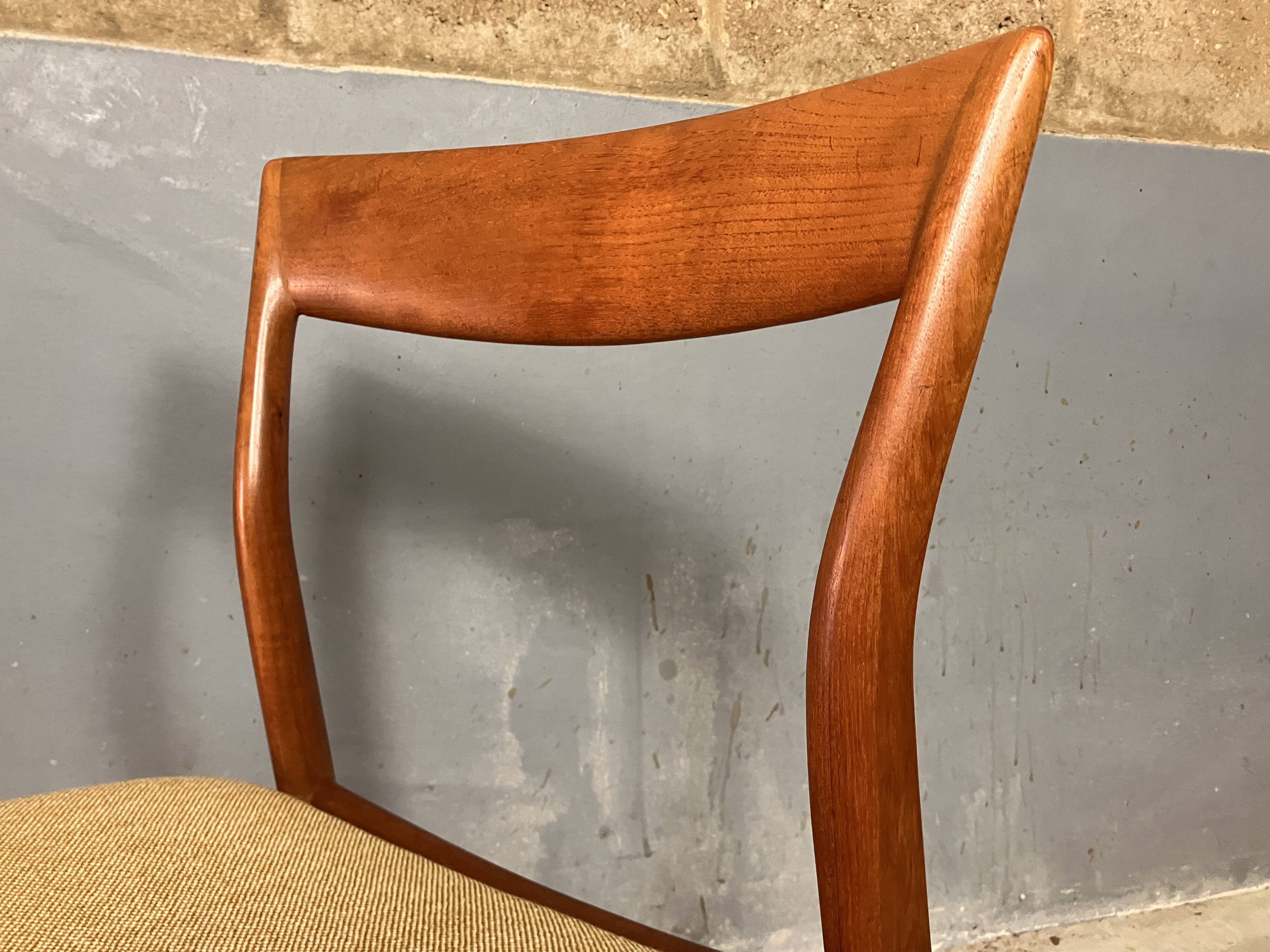 Chaises de salle à manger design danois 6 Viborg Stolefabrik R. Borregaard