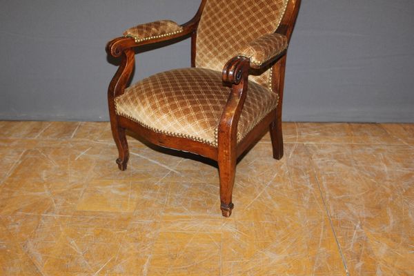 Fauteuil d'enfant d'époque Napoléon III fin XIX