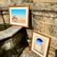 Duo de tableaux vintage 90s