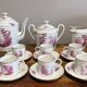 Limoges: 15-piece porcelain coffee service