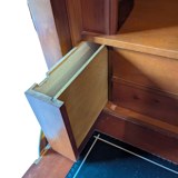 Louis-Philippe solid wood secretary - With secret compartments