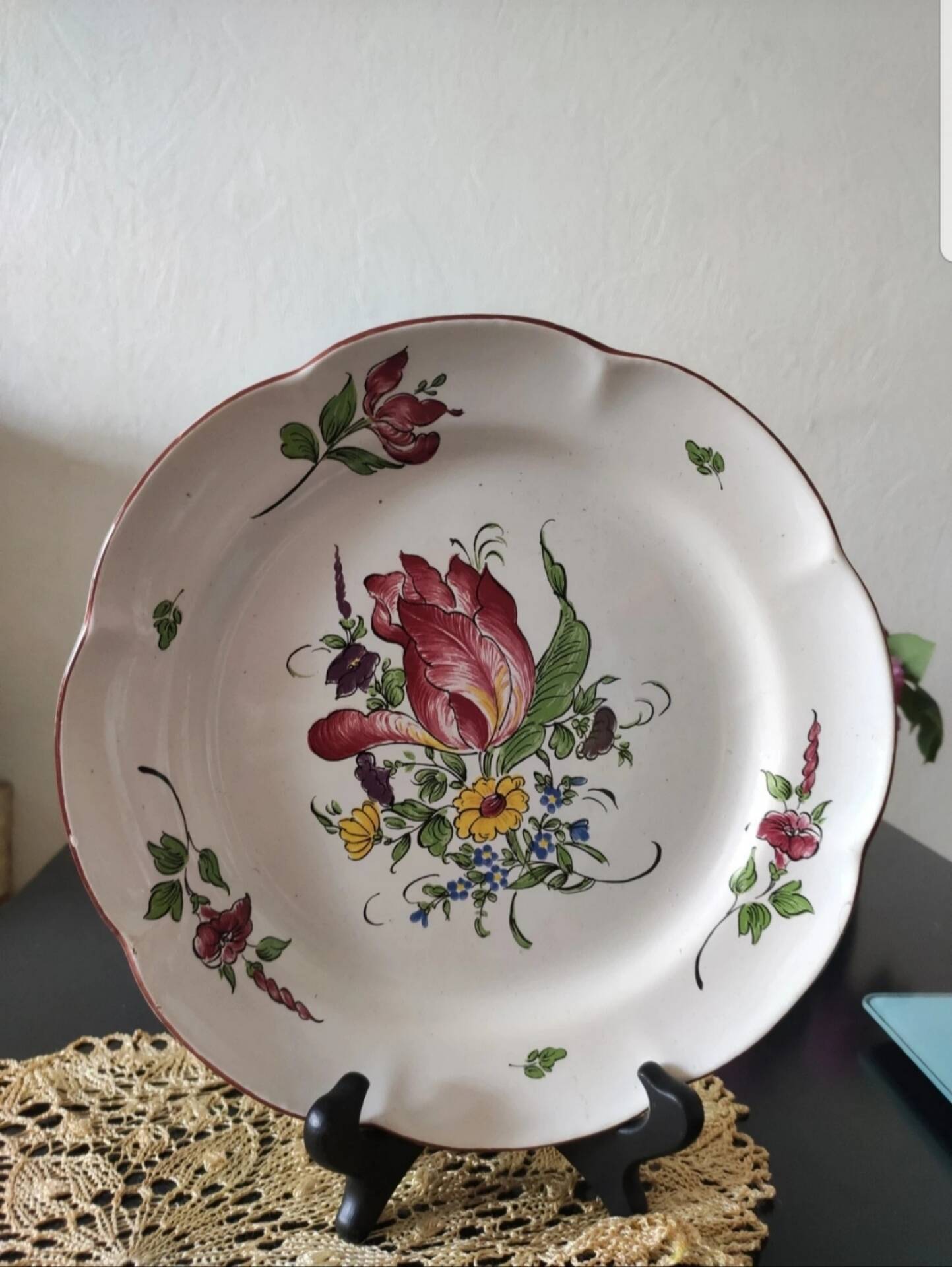 Assiette decorative