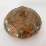 Marble stone box / candy box diameter 14cm