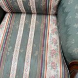2 Louis XV style Bergère armchairs