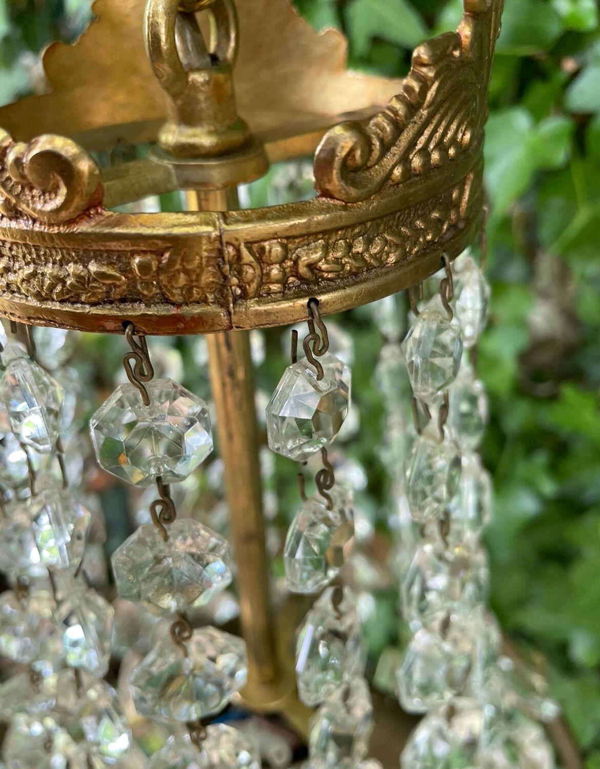 Chandelier pampilles D24