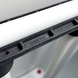 Double white neon wall light by Gian N. Gigante for Zerbetto, 1980