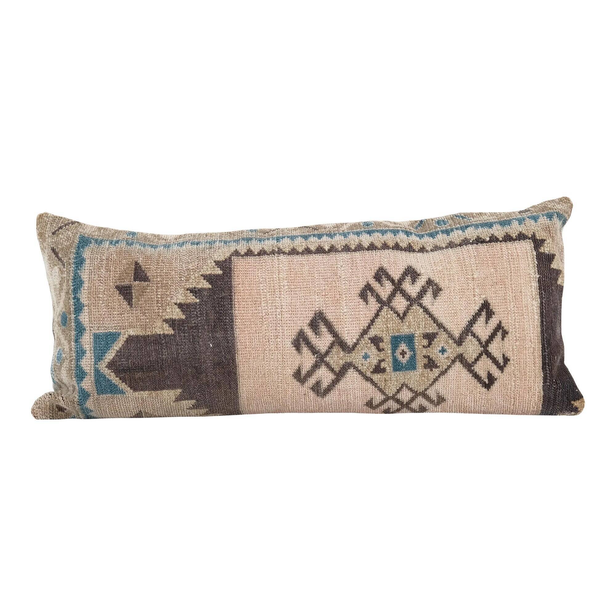 Vintage Turkish cushion cover 30x76 cm